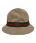 GUCCI (グッチ) シェリーラインハット ベージュ サイズ:L：13000円