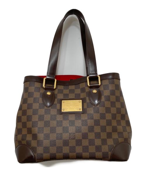 LOUIS VUITTON（ルイ ヴィトン）LOUIS VUITTON (ルイ ヴィトン) ルイヴィトン ハムステッドPM トートバッグ ダミエ N51205 ヌエベ ブラウン サイズ:PMの古着・服飾アイテム