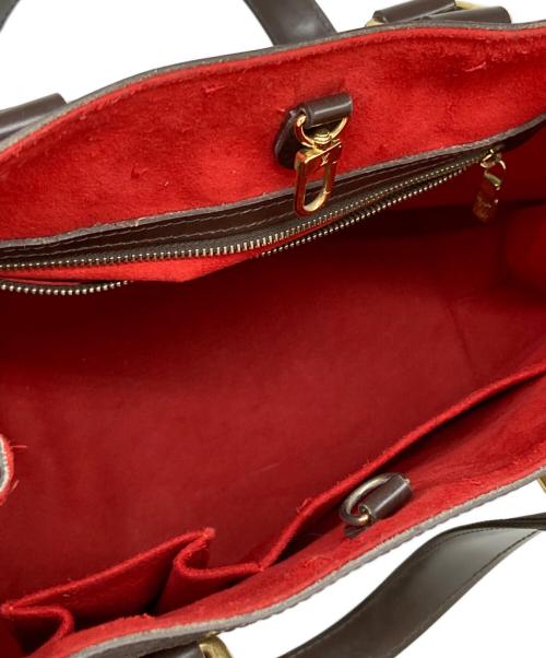 LOUIS VUITTON（ルイ ヴィトン）LOUIS VUITTON (ルイ ヴィトン) ルイヴィトン ハムステッドPM トートバッグ ダミエ N51205 ヌエベ ブラウン サイズ:PMの古着・服飾アイテム