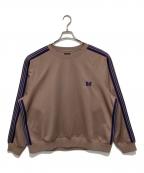 Needlesニードルズ）の古着「Track Crew Neck Shirt」｜ブラウン