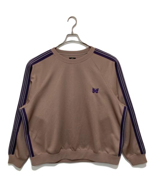 Needles（ニードルズ）Needles (ニードルズ) Track Crew Neck Shirt ブラウン サイズ:XLの古着・服飾アイテム
