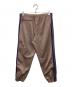 Needles (ニードルズ) ZIPPED TRACK PANT POLY SMOOTH ブラウン サイズ:M：11000円