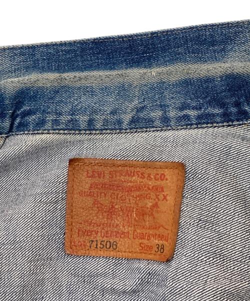 LEVI'S（リーバイス）LEVI'S (リーバイス) 90s 71506XX 1st デニムジャケット 復刻 大戦モデル 94年製 インディゴ サイズ:38の古着・服飾アイテム