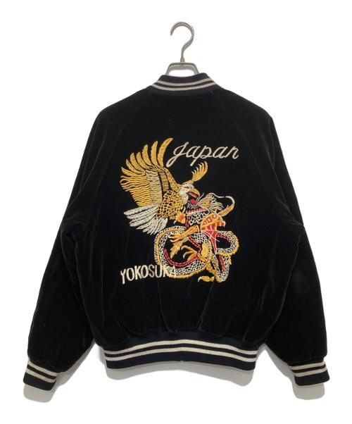 GREEMAN（グリーマン）GREEMAN (グリーマン) 90s 別珍スカジャン ブラック サイズ:Mの古着・服飾アイテム