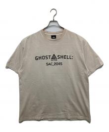 THE SUGAR PUNCH（シュガーパンチ）の古着「ダメージ加工Tシャツ」｜ベージュ