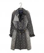 LOUIS VUITTONルイ ヴィトン）の古着「モノグラムデニムトレンチコート RW231A KJ2 FOCO87」｜ブラック