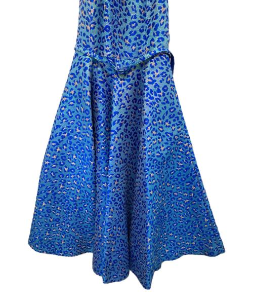 Christian Dior（クリスチャン ディオール）Christian Dior (クリスチャン ディオール) Panther blue lurex dress ブルー サイズ:40の古着・服飾アイテム