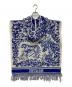 Christian Dior (クリスチャン ディオール) 総柄ポンチョ ブルー サイズ:U：60000円
