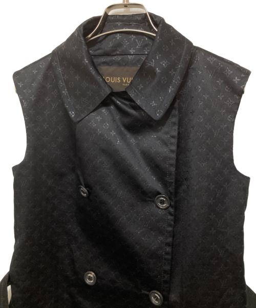 LOUIS VUITTON（ルイ ヴィトン）LOUIS VUITTON (ルイ ヴィトン) モノグラムノースリーブベスト ブラック サイズ:34の古着・服飾アイテム