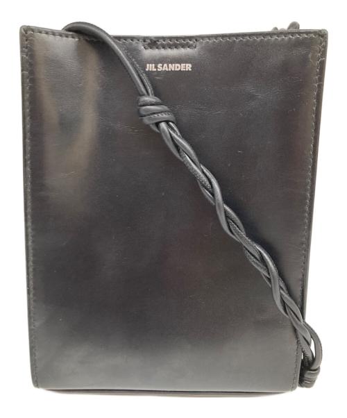 JIL SANDER（ジルサンダー）JIL SANDER (ジルサンダー) タングルショルダーバッグ ブラックの古着・服飾アイテム