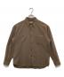 Buzz Rickson's（バズリクソンズ）の古着「COTTON COVERT WORK SHIRT」｜ブラウン