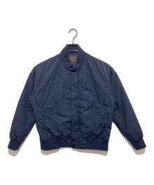 MR.OLIVE（ミスターオリーブ）の古着「T/C PEACH WEATHER DERBY JACKET　ピーチウェザーダービージャケット　M243135」｜ネイビー