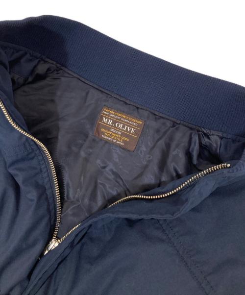 MR.OLIVE（ミスターオリーブ）MR.OLIVE (ミスターオリーブ) T/C PEACH WEATHER DERBY JACKET　ピーチウェザーダービージャケット　M243135 ネイビー サイズ:Mの古着・服飾アイテム