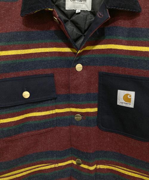 CarHartt（カーハート）CarHartt (カーハート) OREGON JACKET（オレゴンジャケット） カバーオール I032254 レッド サイズ:Mの古着・服飾アイテム