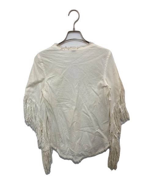 L.G.B（ルグランブルー）L.G.B (ルグランブルー) デザインカットソー ホワイト サイズ:Sの古着・服飾アイテム