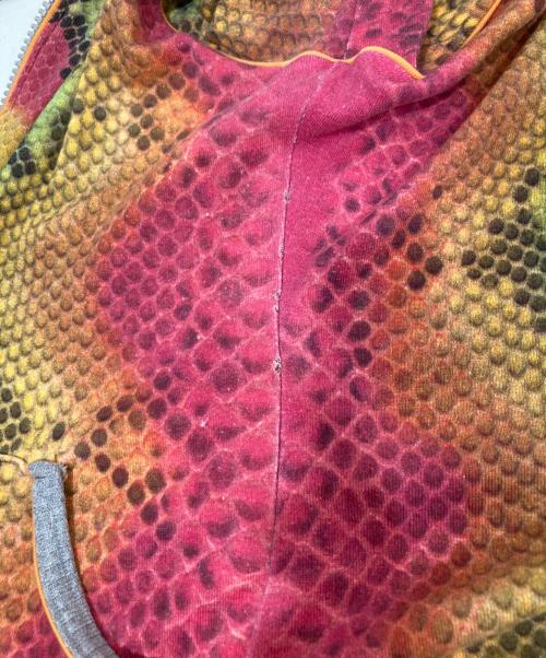 IF SIX WAS NINE（イフシックスワズナイン）IF SIX WAS NINE (イフシックスワズナイン) ジップパーカー マルチカラー サイズ:Sの古着・服飾アイテム