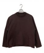 nonnotteノノット）の古着「Draping C/N Pullover」｜ブラウン