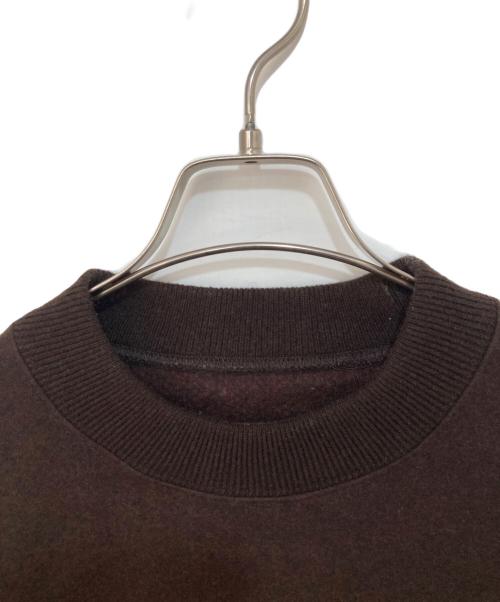 nonnotte（ノノット）nonnotte (ノノット) Draping C/N Pullover ブラウン サイズ:4の古着・服飾アイテム