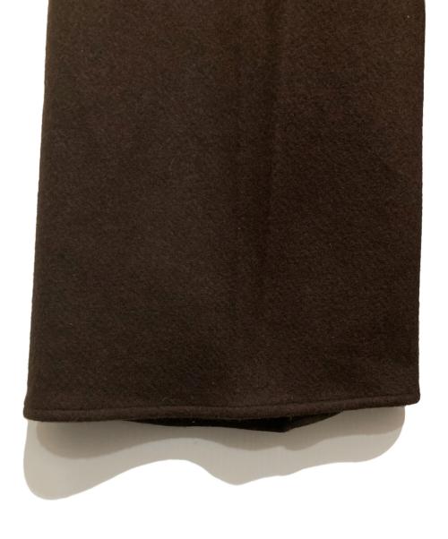 nonnotte（ノノット）nonnotte (ノノット) Draping Crotch Trousers（ドレーピングクロッチトラウザーズ）24AW N-24A-033 ブラウン サイズ:４の古着・服飾アイテム