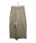 nonnotte（ノノット）の古着「Knit Pants Extra Wide（ニットパンツ　エクストラワイド）24AW N-24A-041」｜ベージュ