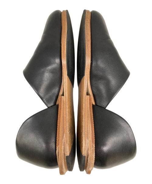 HENDER SCHEME（エンダースキーマ）HENDER SCHEME (エンダースキーマ) レザーシューズ ブラック サイズ:2の古着・服飾アイテム
