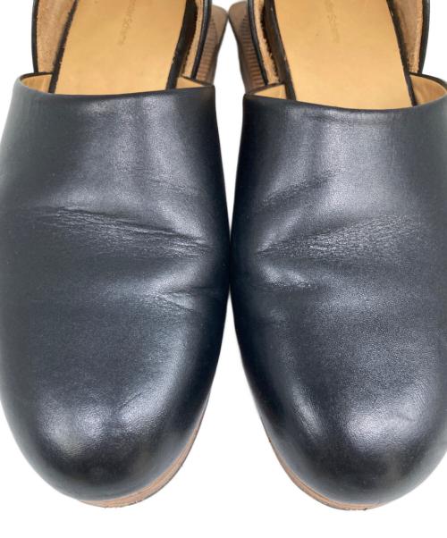 HENDER SCHEME（エンダースキーマ）HENDER SCHEME (エンダースキーマ) レザーシューズ ブラック サイズ:2の古着・服飾アイテム