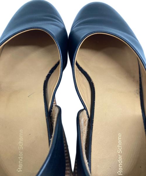 HENDER SCHEME（エンダースキーマ）HENDER SCHEME (エンダースキーマ) レザーシューズ ブラック サイズ:2の古着・服飾アイテム