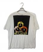 LOEWE×Joe Brainardロエベ×ジョー ブレイナード）の古着「21AW パンジー プリント Tシャツ」｜ホワイト