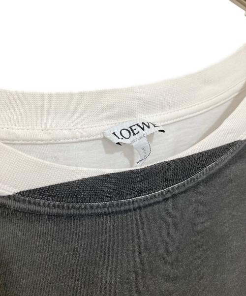 LOEWE（ロエベ）LOEWE (ロエベ) Joe Brainard (ジョー ブレイナード) 21AW パンジー プリント Tシャツ ホワイト サイズ:Sの古着・服飾アイテム