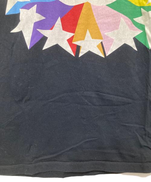 GUCCI（グッチ）GUCCI (グッチ) スター プリント インターロッキングG 半袖Tシャツ ブラック サイズ:Sの古着・服飾アイテム