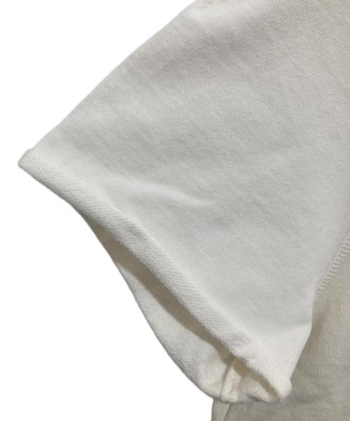 YORI（ヨリ）yori (ヨリ) ドライコンパクト裏毛フレアTee アイボリー サイズ:36の古着・服飾アイテム