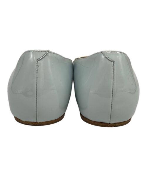 Roger Vivier（ロジェ ヴィヴィエ）Roger Vivier (ロジェ ヴィヴィエ) スクエアバックルパンプス スカイブルー サイズ:36.5の古着・服飾アイテム