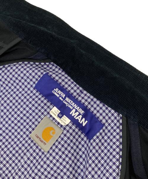 COMME des GARCONS JUNYA WATANABE MAN（コム デ ギャルソン ジュンヤ ワタナベ マン）COMME des GARCONS JUNYA WATANABE MAN CarHartt Duck Harrington Jacket In Blue（ダックハリントンジャケット）/ ダックブルゾン　AD2017　WA-J108の古着・服飾アイテム