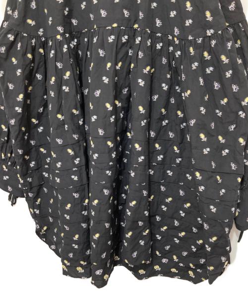 CECILIE BAHNSEN（セシリーバンセン）Cecilie Bahnsen (セシリーバンセン) Macy Fil-coupe Dress ブラック サイズ:UK6の古着・服飾アイテム