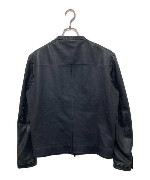 FENDI（フェンディ）FENDI (フェンディ) モンスターシングルレザージャケット ブラック サイズ:48の古着・服飾アイテム