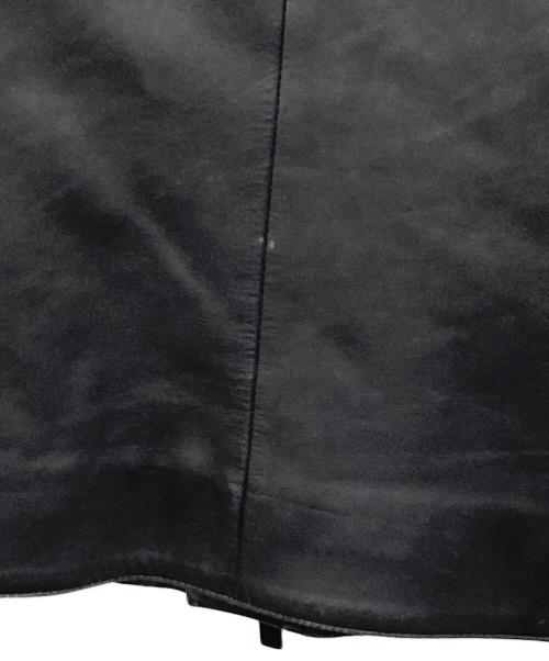 FENDI（フェンディ）FENDI (フェンディ) モンスターシングルレザージャケット ブラック サイズ:48の古着・服飾アイテム