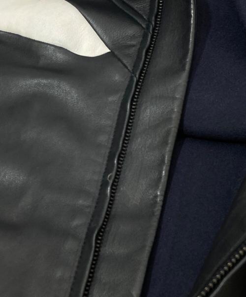 FENDI（フェンディ）FENDI (フェンディ) モンスターシングルレザージャケット ブラック サイズ:48の古着・服飾アイテム