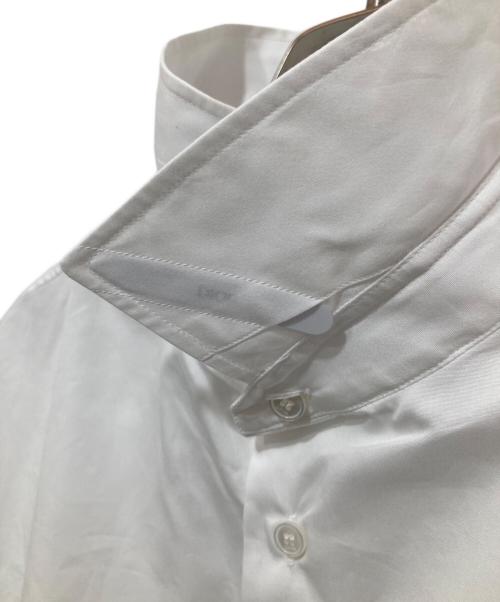 DIOR HOMME（ディオール オム）DIOR HOMME (ディオール オム) CDロゴ刺繍ドレスシャツ ホワイト サイズ:40の古着・服飾アイテム