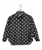 ANNE COQUINEアンコキーヌ）の古着「シアーシャツ」｜ブラック