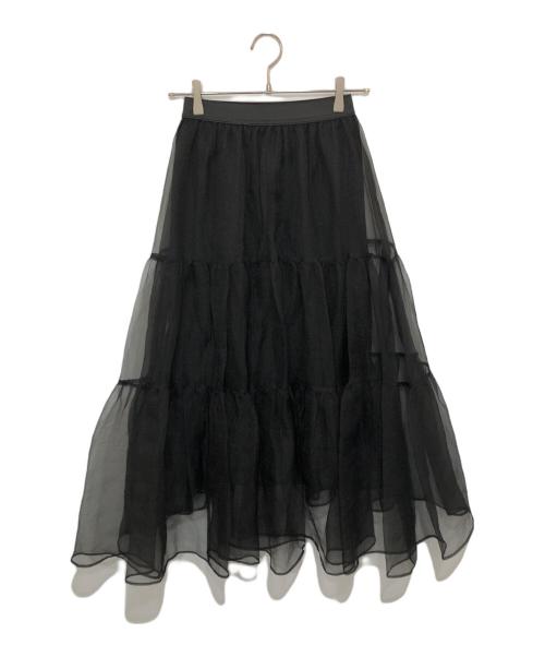 ELLIE（エリー）ELLIE (エリー) スカート ブラック サイズ:FREEの古着・服飾アイテム