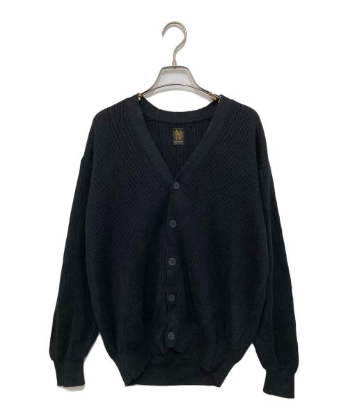 BATONER(バトナ―)（バトナ―）BATONER(バトナ―) (バトナ―) ROYAL RAMIE V NECK CARDIGAN ブラック サイズ:1の古着・服飾アイテム