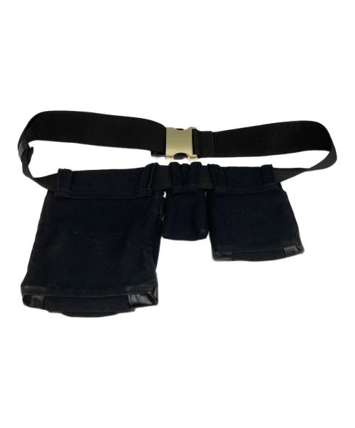 sacai（サカイ）sacai (サカイ) CARHARTT WIP (カーハート ワークインプログレス) ウエストバッグ ブラックの古着・服飾アイテム