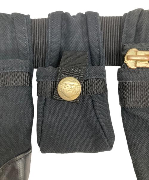 sacai（サカイ）sacai (サカイ) CARHARTT WIP (カーハート ワークインプログレス) ウエストバッグ ブラックの古着・服飾アイテム