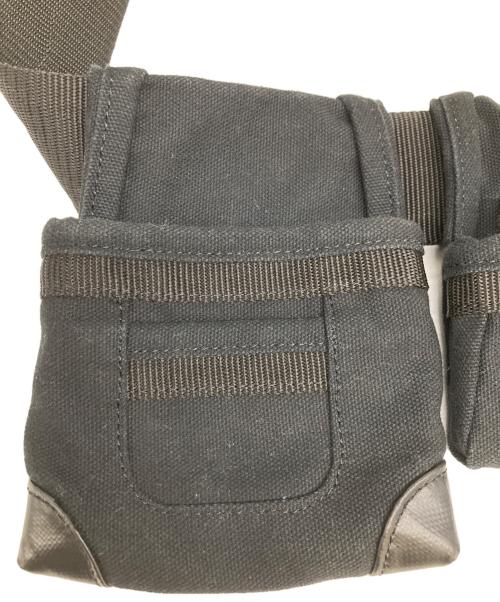 sacai（サカイ）sacai (サカイ) CARHARTT WIP (カーハート ワークインプログレス) ウエストバッグ ブラックの古着・服飾アイテム