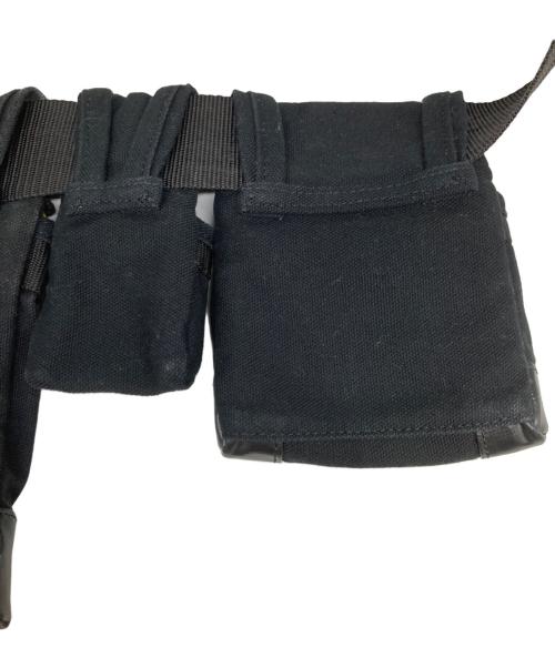 sacai（サカイ）sacai (サカイ) CARHARTT WIP (カーハート ワークインプログレス) ウエストバッグ ブラックの古着・服飾アイテム