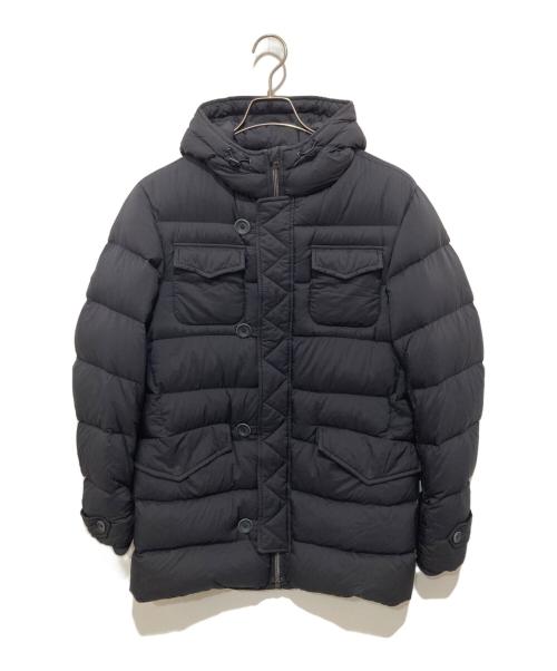 HERNO（ヘルノ）HERNO (ヘルノ)  LEGEND L’ESKIMO（レジェンドエスキモー）PI004ULE-19288-9200/ ダウンジャケット ブラック サイズ:46の古着・服飾アイテム