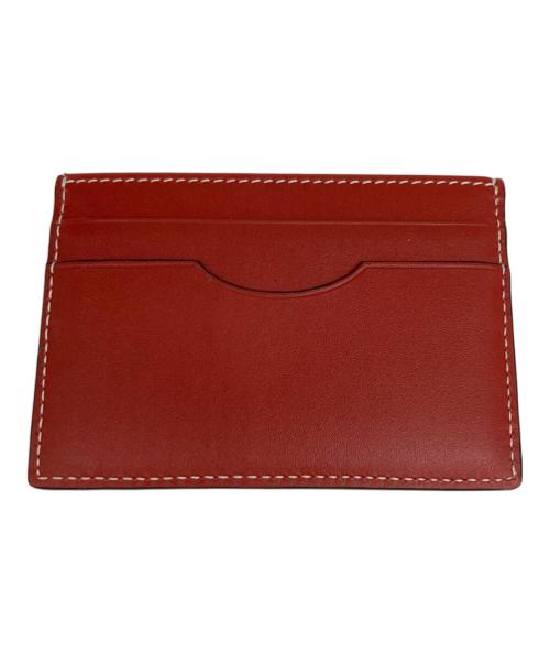LOEWE（ロエベ）LOEWE (ロエベ) アナグラムロゴカードケース レッドの古着・服飾アイテム