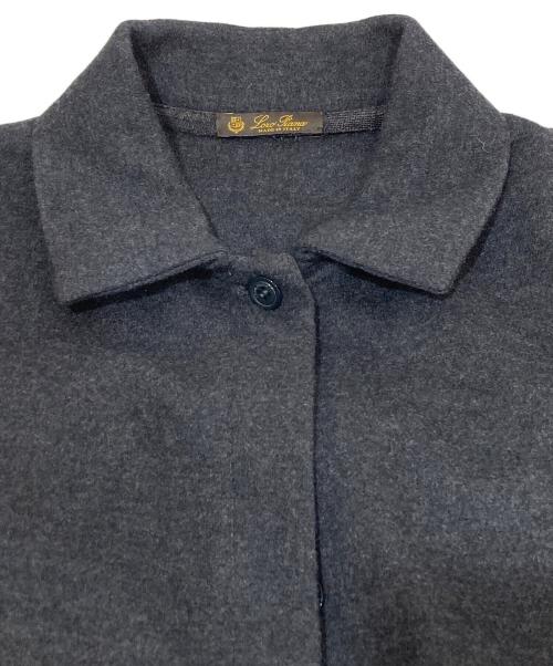 LORO PIANA（ロロピアーナ）LORO PIANA (ロロピアーナ) カシミヤ混ワンピース グレー サイズ:42の古着・服飾アイテム