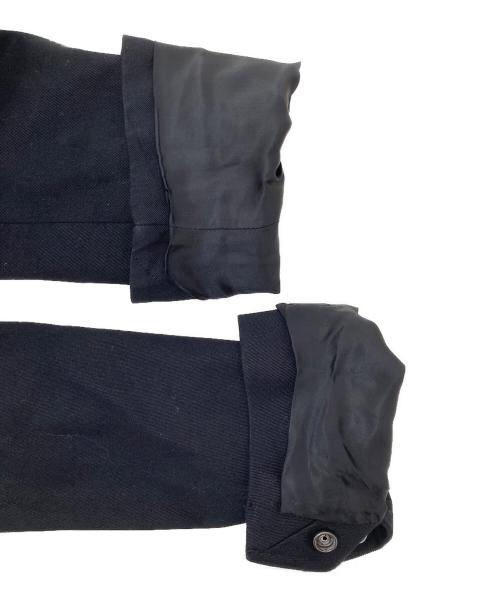 VALENTINO（ヴァレンティノ）VALENTINO (ヴァレンティノ) スタッズジップコート ブラック サイズ:46の古着・服飾アイテム