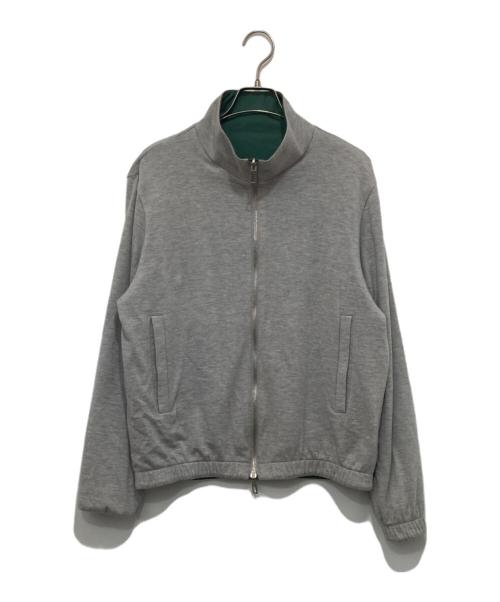 LORO PIANA（ロロピアーナ）LORO PIANA (ロロピアーナ) Reversible Windmate Jacket FAF8466 カシミヤ リバーシブル ボンバージャケット ブルゾン グレー×グリーン サイズ:46の古着・服飾アイテム